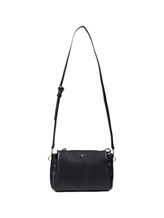 "Guess Einzelstücke & Seltenheiten im Sale | GUESS Damen Umhängetasche - Elegante Herbst/Winter Tasche in Schwarz mit Reißverschluss und Vordertaschen, 24x18x8 cm, Artikel online kaufen"|Planet-Deluxe