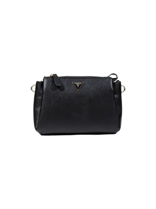 "Guess Einzelstücke & Seltenheiten im Sale | GUESS Damen Umhängetasche - Elegante Herbst/Winter Tasche in Schwarz mit Reißverschluss und Vordertaschen, 24x18x8 cm, Artikel online kaufen"|Planet-Deluxe