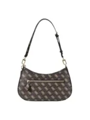 "Guess Einzelstücke & Seltenheiten im Sale | Guess Herbst/Winter Damen Handtasche mit Druckmuster in Braun - Exklusive Designer-Tasche mit Reißverschluss und Innen-/Außent online kaufen"|Planet-Deluxe