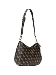 "Guess Einzelstücke & Seltenheiten im Sale | Guess Herbst/Winter Damen Handtasche mit Druckmuster in Braun - Exklusive Designer-Tasche mit Reißverschluss und Innen-/Außent online kaufen"|Planet-Deluxe