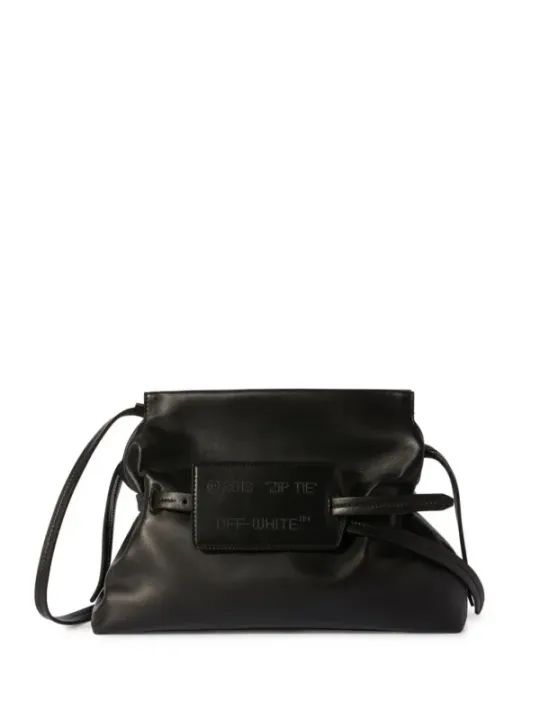 "Off-White Einzelstücke & Seltenheiten im Sale | "Off-White Damen Umhängetasche aus Leder - Elegante Herbst/Winter Schwarz Tasche mit Reißverschluss und Innentaschen - Exklusi online kaufen"|Planet-Deluxe