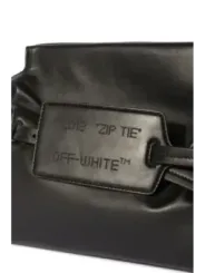 "Off-White Einzelstücke & Seltenheiten im Sale | "Off-White Damen Umhängetasche aus Leder - Elegante Herbst/Winter Schwarz Tasche mit Reißverschluss und Innentaschen - Exklusi online kaufen"|Planet-Deluxe