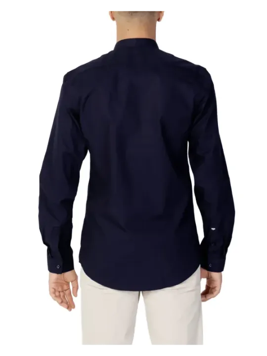 Marineblaues Antony Morato Hemd