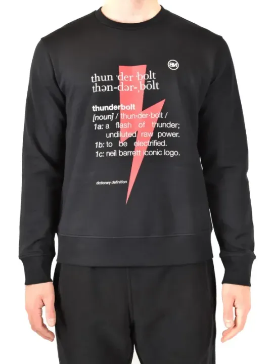 "Neil Barrett Sweatshirts im Sale | Neil Barrett - Neil Barrett Felpa Uomo online kaufen"|Planet-Deluxe