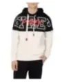 Pyrex Kapuzenpullover zweifarbiges Textildesign