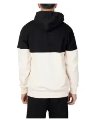 Schwarzes und weißes Kapuzensweatshirt