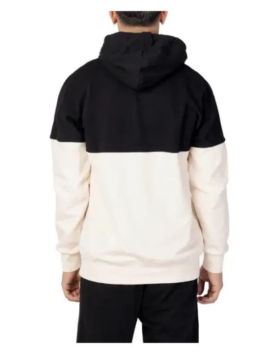 Schwarzes und weißes Kapuzensweatshirt