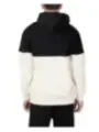 Schwarzes und weißes Kapuzensweatshirt
