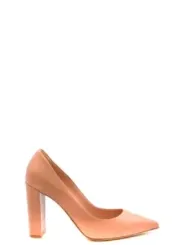 "Ninalilou High Heels im Sale | Ninalilou Rosa PlateauPumps aus Leder für Frühling/Sommer online kaufen"|Planet-Deluxe