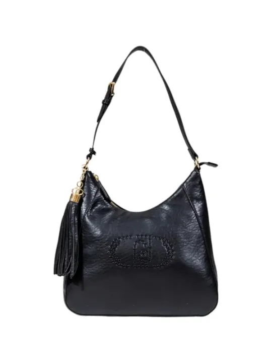 "Liu Jo Einzelstücke & Seltenheiten im Sale | Liu Jo Damenhandtasche - Elegante Schwarze Herbst/Winter Schultertasche mit Reißverschluss und Innentaschen, 22x30x12 cm - AF51 online kaufen"|Planet-Deluxe