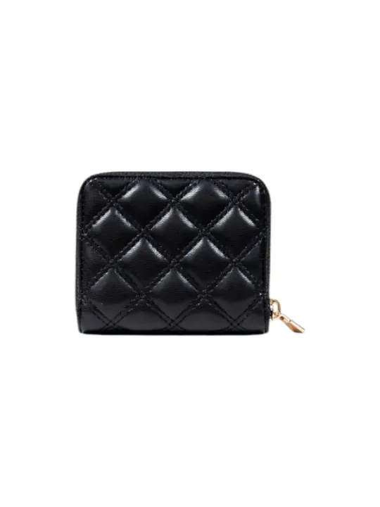 "Guess Geldbörsen im Sale | Guess Damen Portemonnaie Herbst/Winter - Schwarzes Reißverschluss-Design mit Innentaschen, 12x10x2.5 cm online kaufen"|Planet-Deluxe