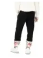 Schwarze Pyrex Jogginghose mit roten Details