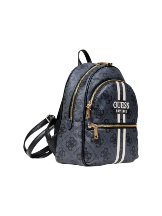 "Guess Einzelstücke & Seltenheiten im Sale | GUESS Damen Rucksack - Stilvoller Herbst/Winter Druck in Schwarz mit Reißverschluss - 35x28x13 cm - HWOS71 18330 online kaufen"|Planet-Deluxe