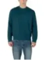 "Armani Exchange Sweatshirts im Sale | Armani Exchange Herren-Fleece-Sweatshirt - Grün, Langarm, Rundhals - Herbst/Winter Kollektion online kaufen"|Planet-Deluxe