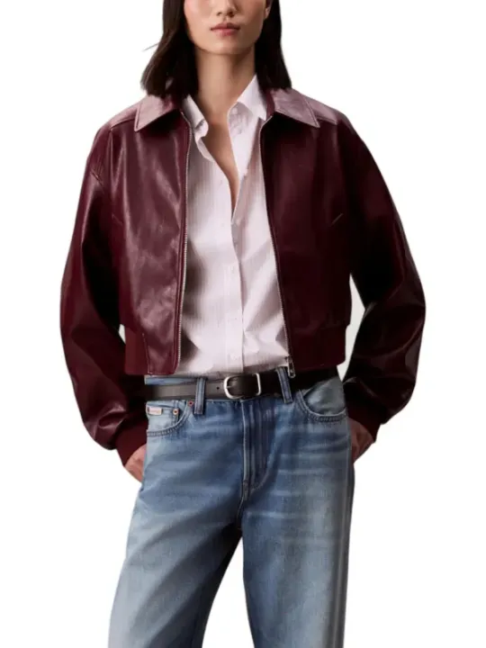 "Calvin Klein Jeans Blazer im Sale | Calvin Klein Jeans Bordeaux Kostümjacke Damen online kaufen"|Planet-Deluxe