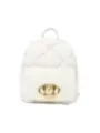 "Love Moschino Einzelstücke & Seltenheiten im Sale | Love Moschino Damen Rucksack - Elegante Weiße Tasche mit Reißverschluss für Herbst/Winter - 30x24x10.5 cm - Stilvolles Design online kaufen"|Planet-Deluxe
