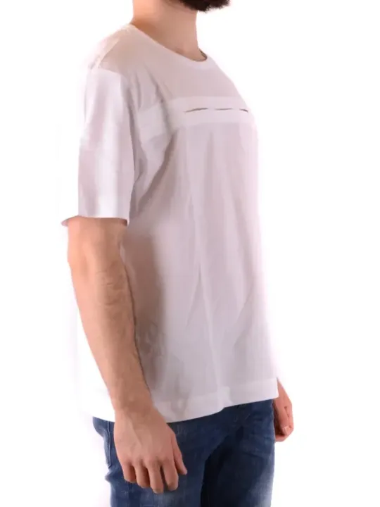 "Diesel Black Gold T-Shirts im Sale | Diesel Black Gold Herren T-Shirt - Weiß, Kurzarm, Rundhalsausschnitt - 100% Baumwolle für Frühling/Sommer online kaufen"|Planet-Deluxe