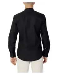 Schwarzes Herren Hemd Slim Fit