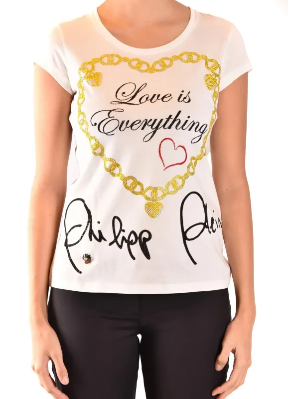 "Philipp Plein T-Shirts im Sale | Philipp Plein Damen TShirt Weiß Print Kurzarm Sommer online kaufen"|Planet-Deluxe "Philipp Plein T-Shirts im Sale | Philipp Plein Damen TShirt Weiß Print Kurzarm Sommer online kaufen"|Planet-Deluxe