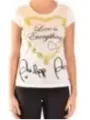 "Philipp Plein T-Shirts im Sale | Philipp Plein Damen TShirt Weiß Print Kurzarm Sommer online kaufen"|Planet-Deluxe