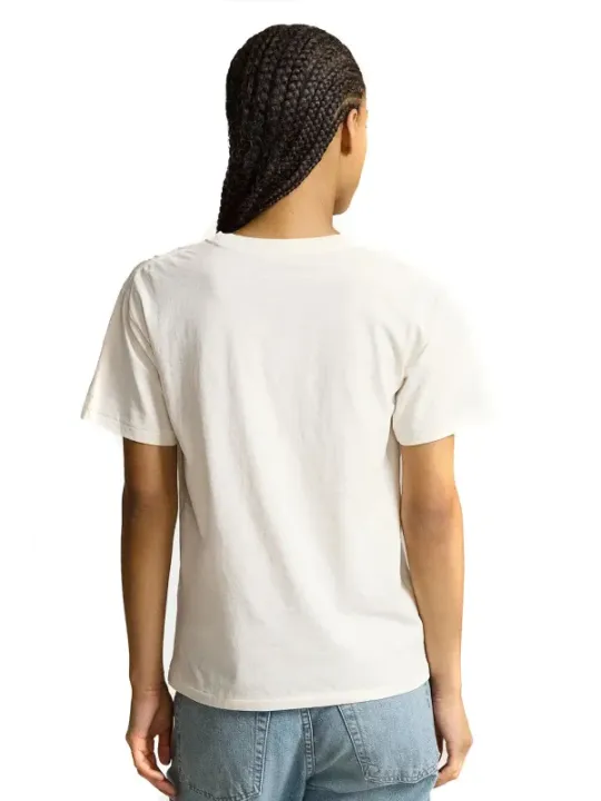"Polo Ralph Lauren T-Shirts im Sale | Polo Ralph Lauren Damen TShirt HerbstWinter Weiß Druck 100% Baumwolle online kaufen"|Planet-Deluxe