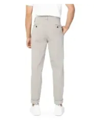 Helle Stoffhosen mit Fußmanschette