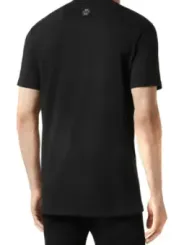 "Philipp Plein T-Shirts im Sale | Philipp Plein Herren TShirt Schwarz Print Frühling Sommer online kaufen"|Planet-Deluxe