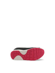 Weiße Sneaker mit Fuxia Akzenten
