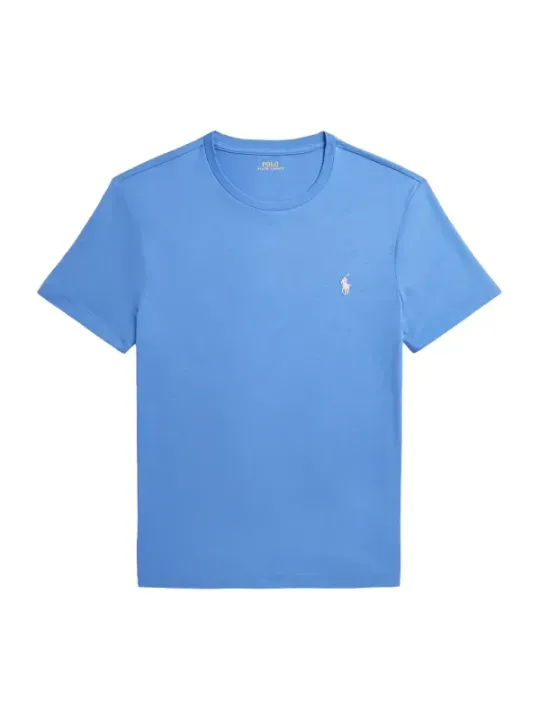 "Polo Ralph Lauren T-Shirts im Sale | Polo Ralph Lauren Herren TShirt Azurblau Kurzarm online kaufen"|Planet-Deluxe