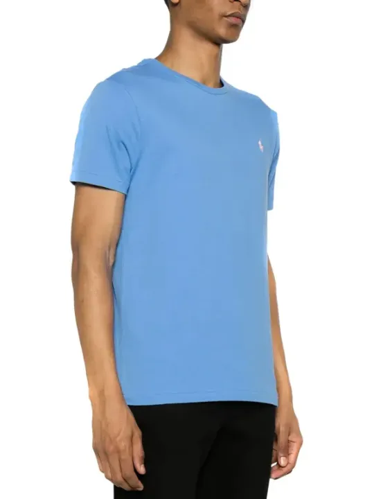 "Polo Ralph Lauren T-Shirts im Sale | Polo Ralph Lauren Herren TShirt Azurblau Kurzarm online kaufen"|Planet-Deluxe