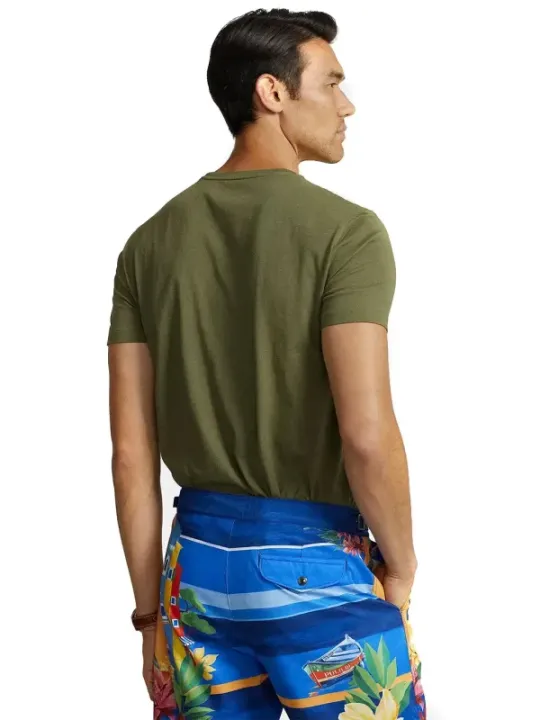 "Polo Ralph Lauren T-Shirts im Sale | Polo Ralph Lauren Herren TShirt Frühling Sommer Grün online kaufen"|Planet-Deluxe