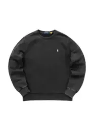 "Polo Ralph Lauren Sweatshirts im Sale | Polo Ralph Lauren Herren Fleece Schwarz Langarmshirt online kaufen"|Planet-Deluxe