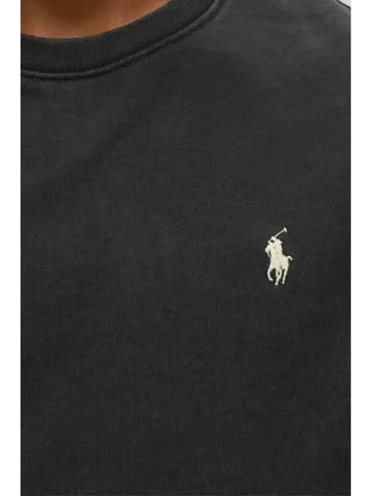 "Polo Ralph Lauren Sweatshirts im Sale | Polo Ralph Lauren Herren Fleece Schwarz Langarmshirt online kaufen"|Planet-Deluxe