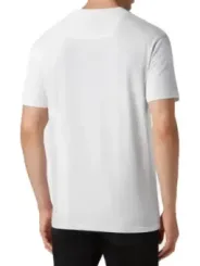 "Philipp Plein T-Shirts im Sale | Philipp Plein Herren T-Shirt Weiß Sommerdruck Rundhals online kaufen"|Planet-Deluxe
