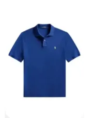 "Polo Ralph Lauren Poloshirts im Sale | Ralph Lauren Herren Polo Blau Kurzarm Sommer Baumwolle online kaufen"|Planet-Deluxe