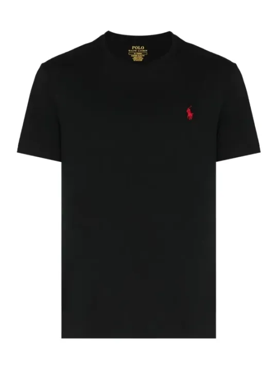 "Polo Ralph Lauren T-Shirts im Sale | Polo Ralph Lauren Herren T-Shirt Schwarz Kurzarm online kaufen"|Planet-Deluxe