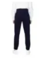 Dunkle, hochtaillierte Stretch-Denimhose Herren