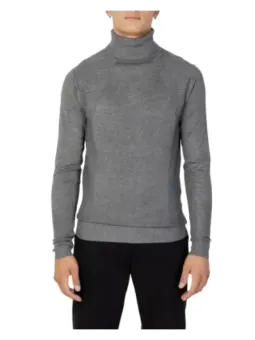Grauer Rollkragenpullover Antony Morato Herren