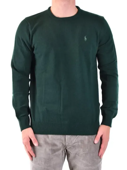 "Polo Ralph Lauren Pullover im Sale | Ralph Lauren Herren Pullover Grün Wolle Herbst/Winter online kaufen"|Planet-Deluxe