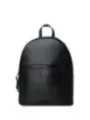 Grauer Armani Exchange Lederrucksack