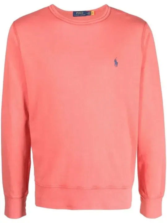 "Polo Ralph Lauren Sweatshirts im Sale | Polo Ralph Lauren Herren Fleece Rundhals Rot online kaufen"|Planet-Deluxe
