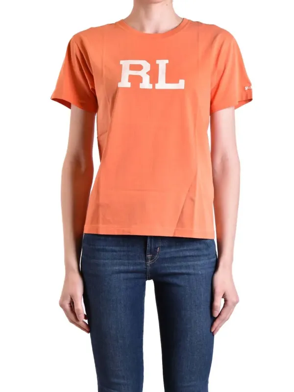 "Polo Ralph Lauren T-Shirts im Sale | Ralph Lauren Damen TShirt Orange Print Frühling/Sommer online kaufen"|Planet-Deluxe "Polo Ralph Lauren T-Shirts im Sale | Ralph Lauren Damen TShirt Orange Print Frühling/Sommer online kaufen"|Planet-Deluxe