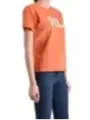 "Polo Ralph Lauren T-Shirts im Sale | Ralph Lauren Damen TShirt Orange Print Frühling/Sommer online kaufen"|Planet-Deluxe
