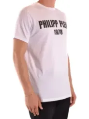"Philipp Plein T-Shirts im Sale | Philipp Plein Herren TShirt HerbstWinter Schwarz Druck online kaufen"|Planet-Deluxe