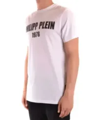 "Philipp Plein T-Shirts im Sale | Philipp Plein Herren TShirt HerbstWinter Schwarz Druck online kaufen"|Planet-Deluxe