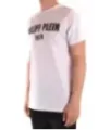 "Philipp Plein T-Shirts im Sale | Philipp Plein Herren TShirt HerbstWinter Schwarz Druck online kaufen"|Planet-Deluxe