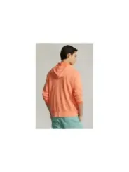 "Polo Ralph Lauren Sweatshirts im Sale | Polo Ralph Lauren Herren Fleece Hoodie Orange online kaufen"|Planet-Deluxe