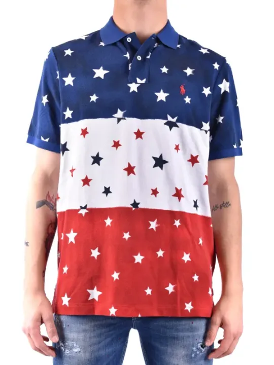 "Polo Ralph Lauren Poloshirts im Sale | Ralph Lauren Buntes Druck-Poloshirt für Herren online kaufen"|Planet-Deluxe
