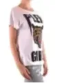 "Philipp Plein T-Shirts im Sale | Philipp Plein Damen Print TShirt Weiß Frühjahr Sommer online kaufen"|Planet-Deluxe