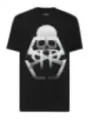 "Philipp Plein T-Shirts im Sale | Philipp Plein Herren T-Shirt Herbst/Winter Schwarz Druck online kaufen"|Planet-Deluxe